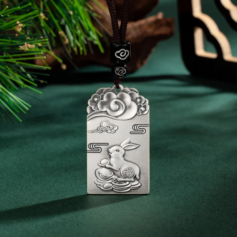 Yu Yin 999 Fine Silver Pendants Unisex-19