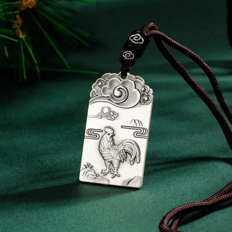 Yu Yin 999 Fine Silver Pendants Unisex-48