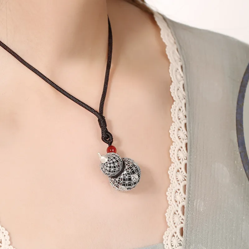 Yu Yin 999 Fine Silver Pendants Unisex-2