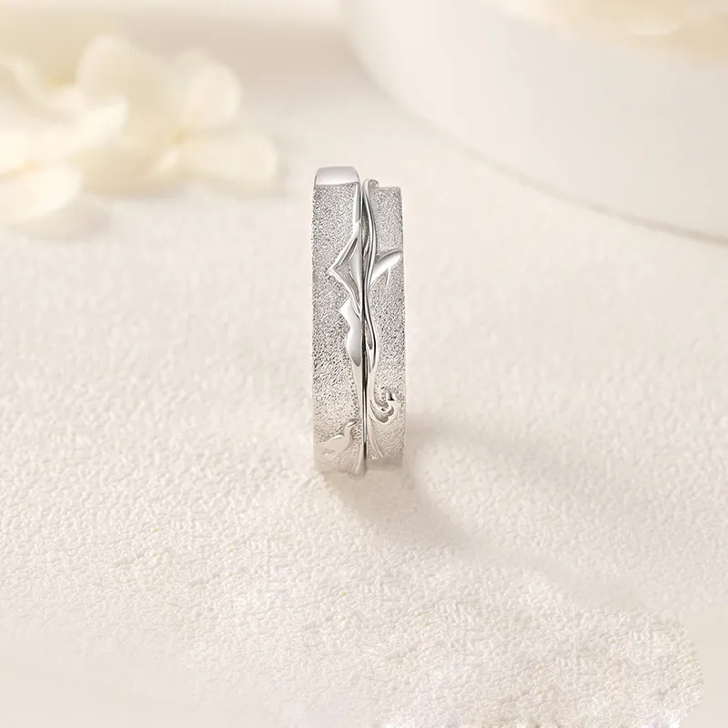 Yu Yin 999 Fine Silver Rings Unisex-2