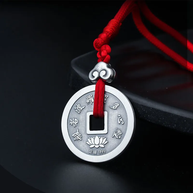 Yu Yin 999 Fine Silver Pendants Unisex-2