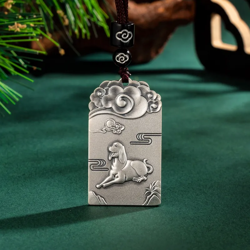 Yu Yin 999 Fine Silver Pendants Unisex-54