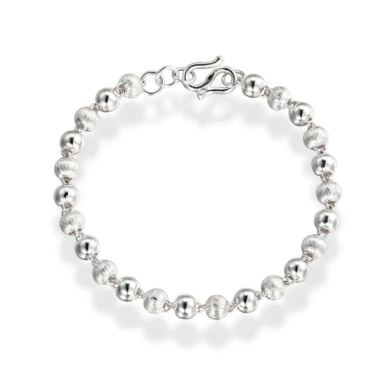 Yu Yin Foot Silver 990 Bracelets Unisex-3
