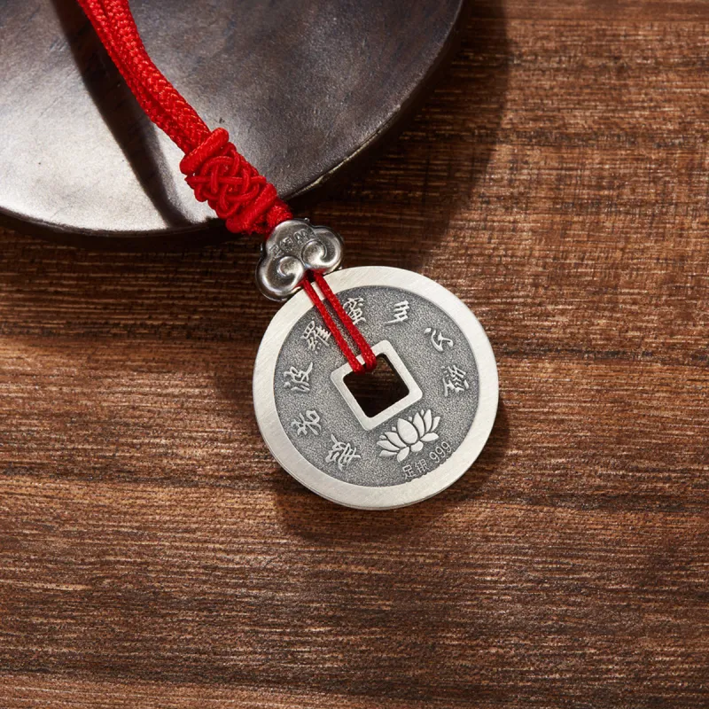 Yu Yin 999 Fine Silver Pendants Unisex-4