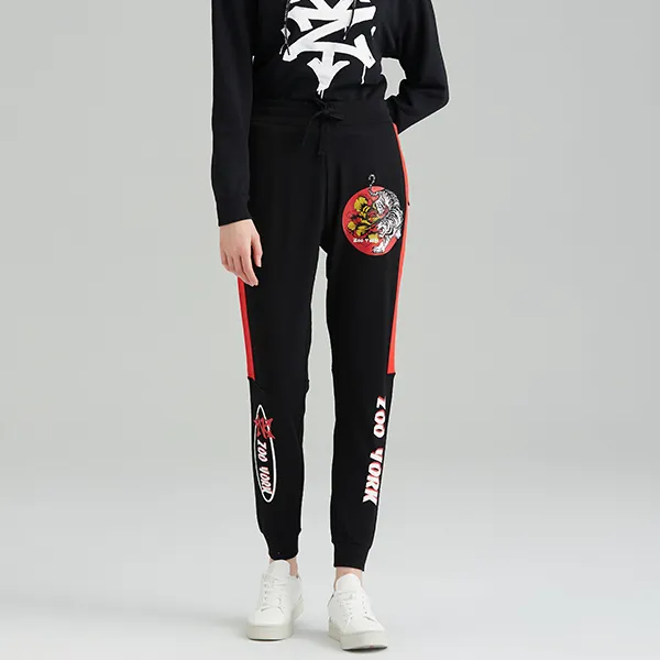Zoo York Knitted Sweatpants Men Black-3