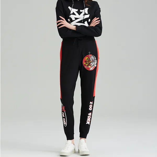 Zoo York Knitted Sweatpants Men Black-2