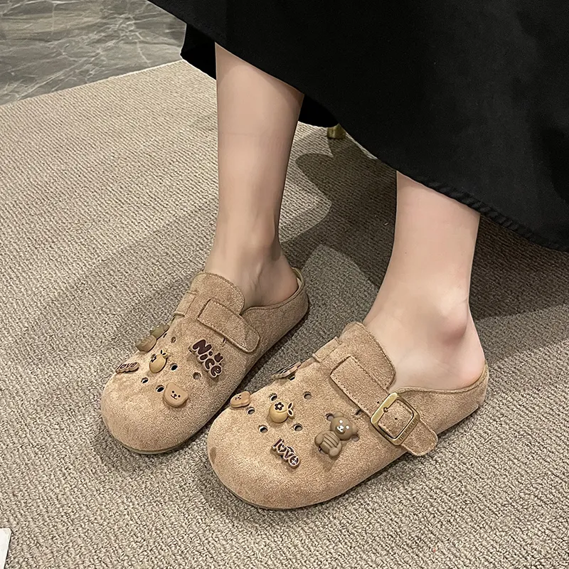 CZRSK Abrasion Resistant Slip Resistant Wrap toe Slippers Women's-14