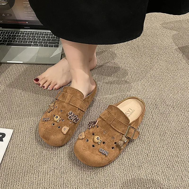 CZRSK Abrasion Resistant Slip Resistant Wrap toe Slippers Women's-7