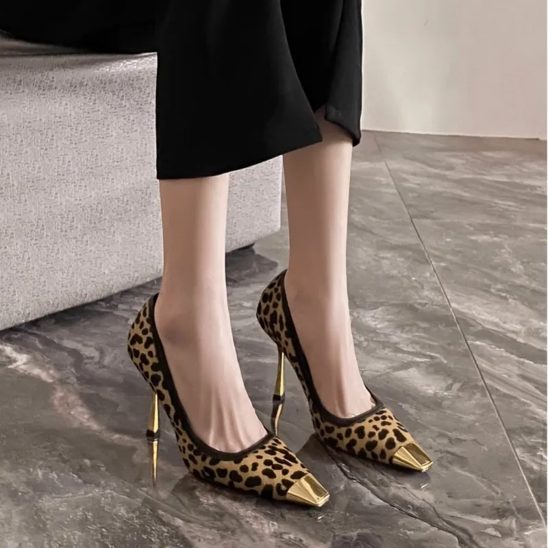 CZRSK Slim Heel High Heels Women's-5