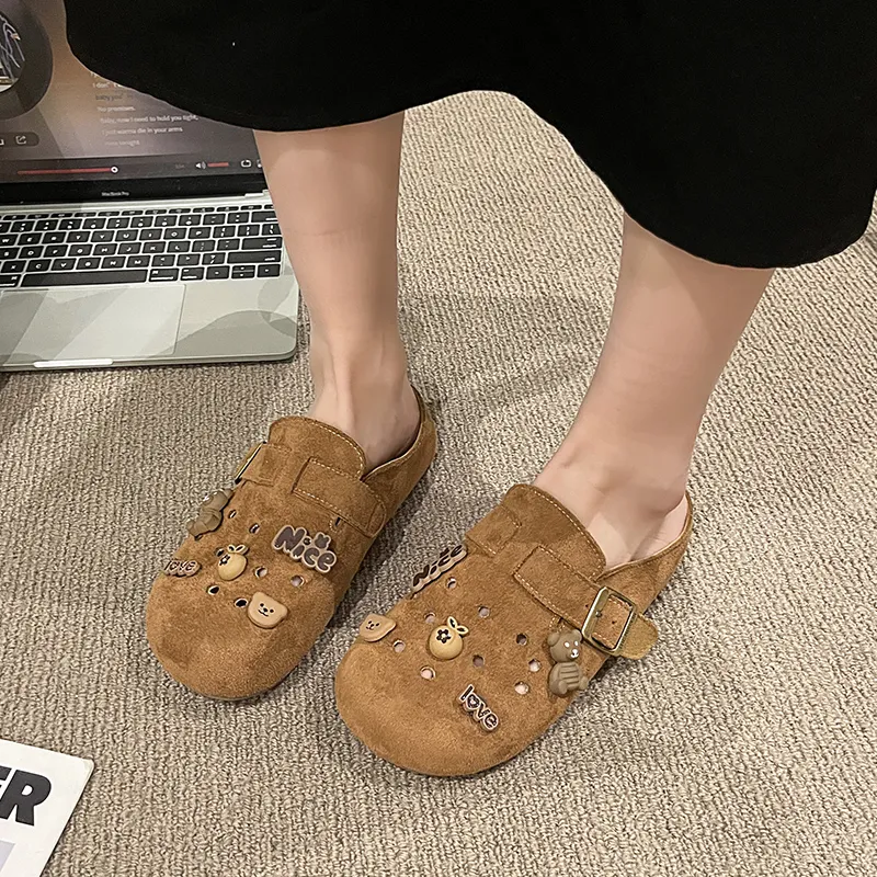 CZRSK Abrasion Resistant Slip Resistant Wrap toe Slippers Women's-9