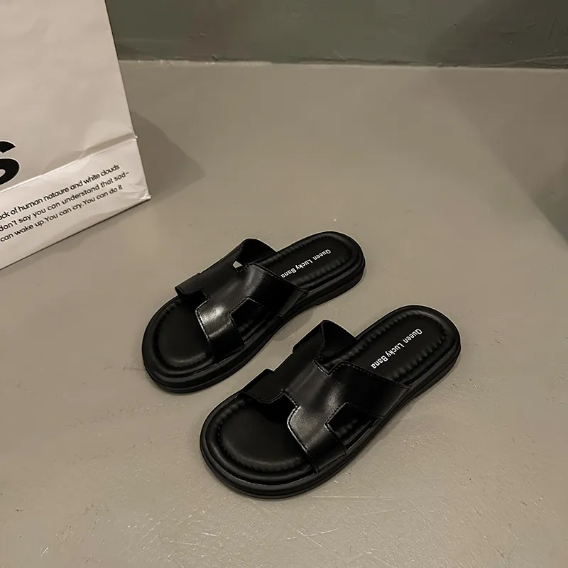 CZRSK Quiet Slip Resistant Abrasion Resistant Slide Slippers Women's-1