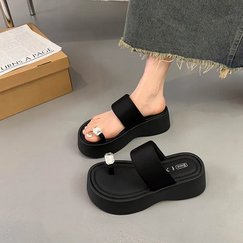 CZRSK Quiet Slip Resistant Abrasion Resistant Slide Slippers Women's-1