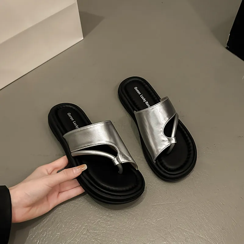 CZRSK Quiet Abrasion Resistant Slip Resistant Flip Flops Women's-9