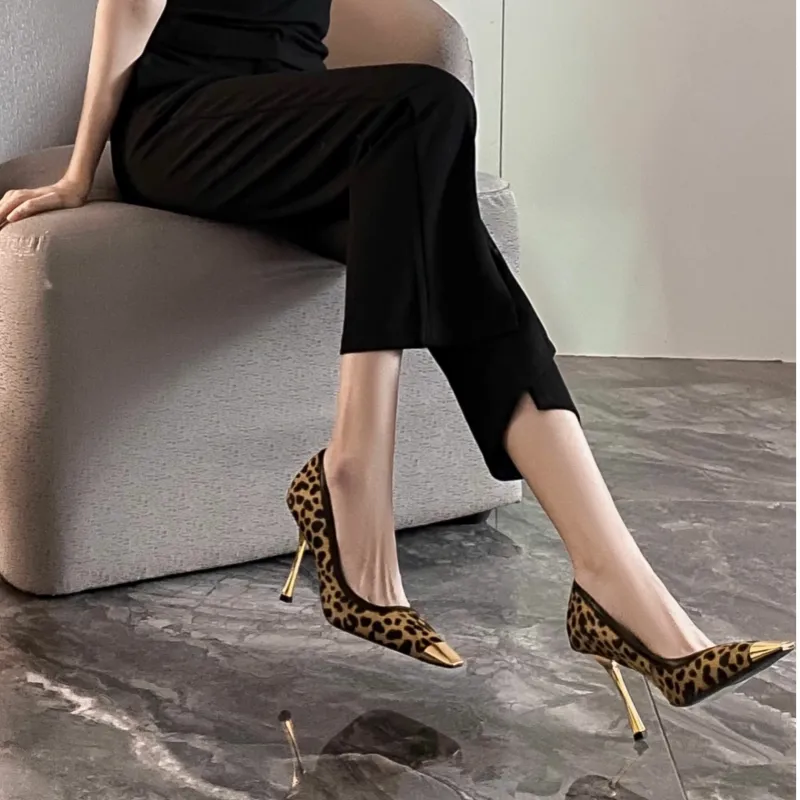 CZRSK Slim Heel High Heels Women's-6