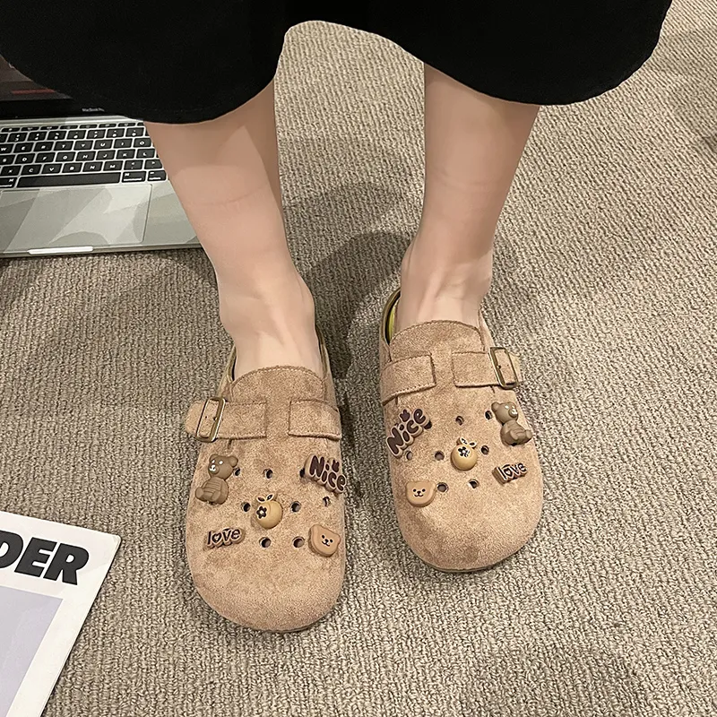 CZRSK Abrasion Resistant Slip Resistant Wrap toe Slippers Women's-13