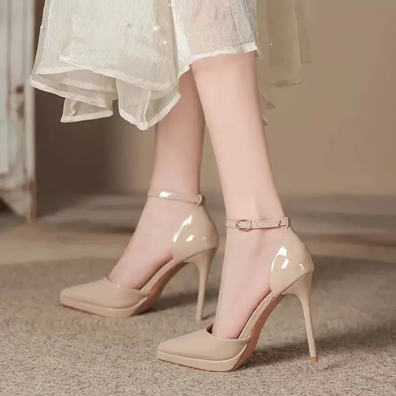 CZRSK Slim Heel High Heels Women's-6