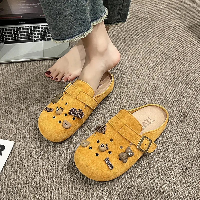 CZRSK Abrasion Resistant Slip Resistant Wrap toe Slippers Women's-1