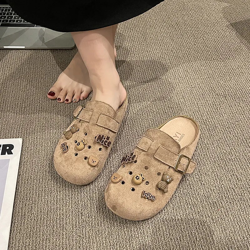 CZRSK Abrasion Resistant Slip Resistant Wrap toe Slippers Women's-12