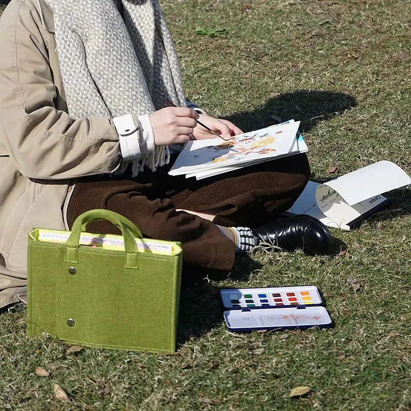 KOKUYO Polyester Wall Bag Storage Bag, Document Bag, Handbag Medium Size Unisex Multicolor-13