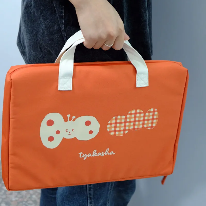 KOKUYO × Taka Sha Collaboration Nylon Portable Laptop Bag Regular Unisex Red/Blue-10