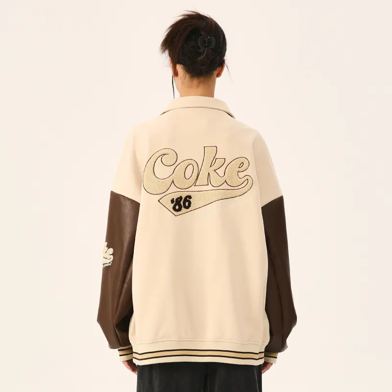 Coca-Cola Baseball Jacket Unisex-4