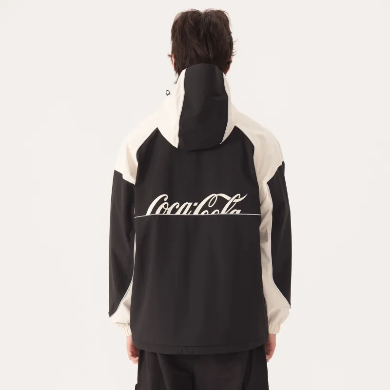 Coca-Cola Water-Resistant Windproof Warm Reflective With High Visibility Windbreaker Jacket Unisex-2