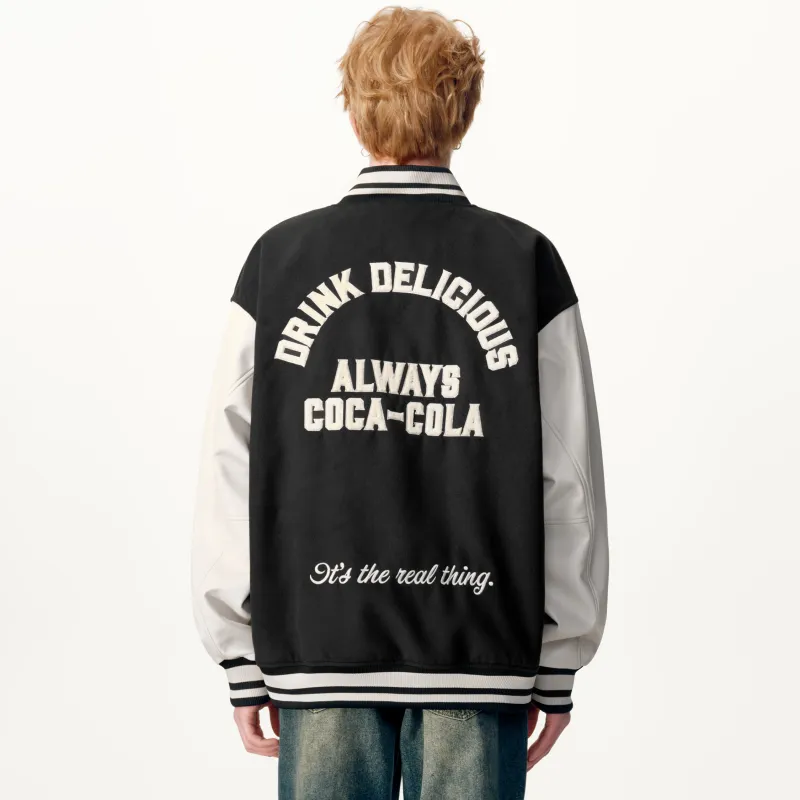 Coca Cola Baseball Jacket Unisex-2