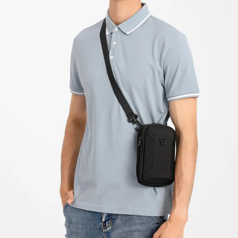 OZUKO EVA Shoulder Bag, Crossbody Bag Unisex Black/Camouflage-2