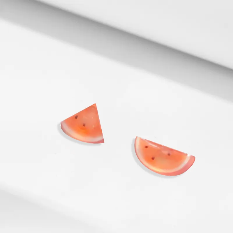 Inkopper Resin Stud Earrings Women's-2