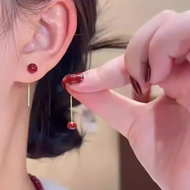 Inkopper Alloy Drop Earrings Women's-1