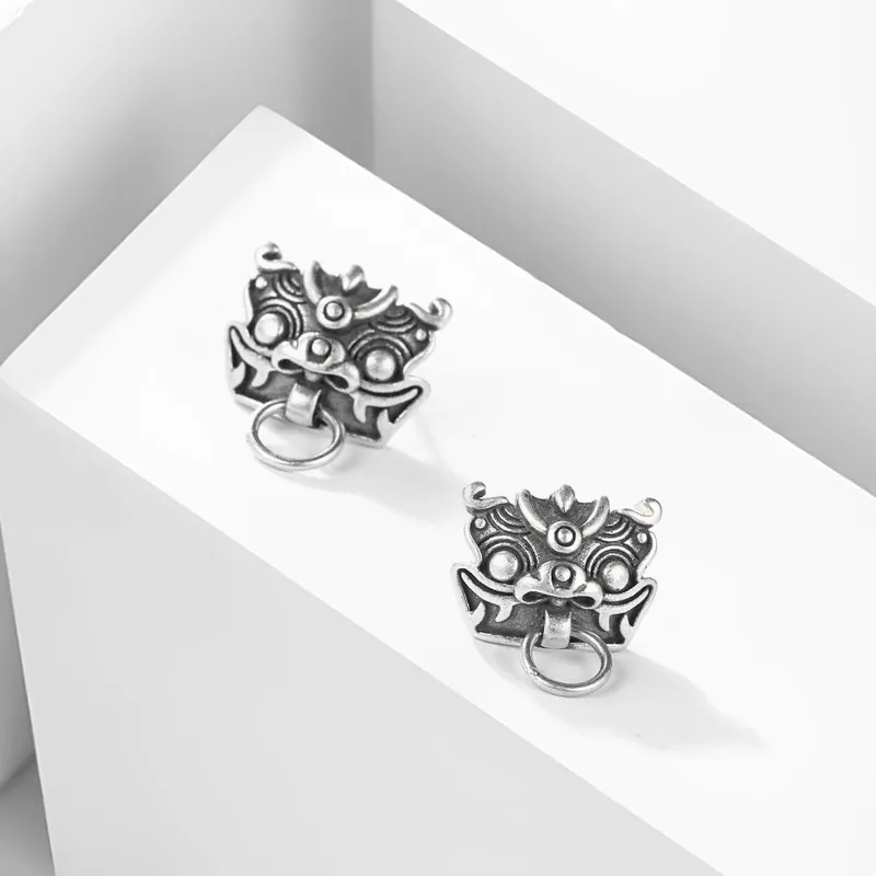 Inkopper Alloy Stud Earrings Unisex-3