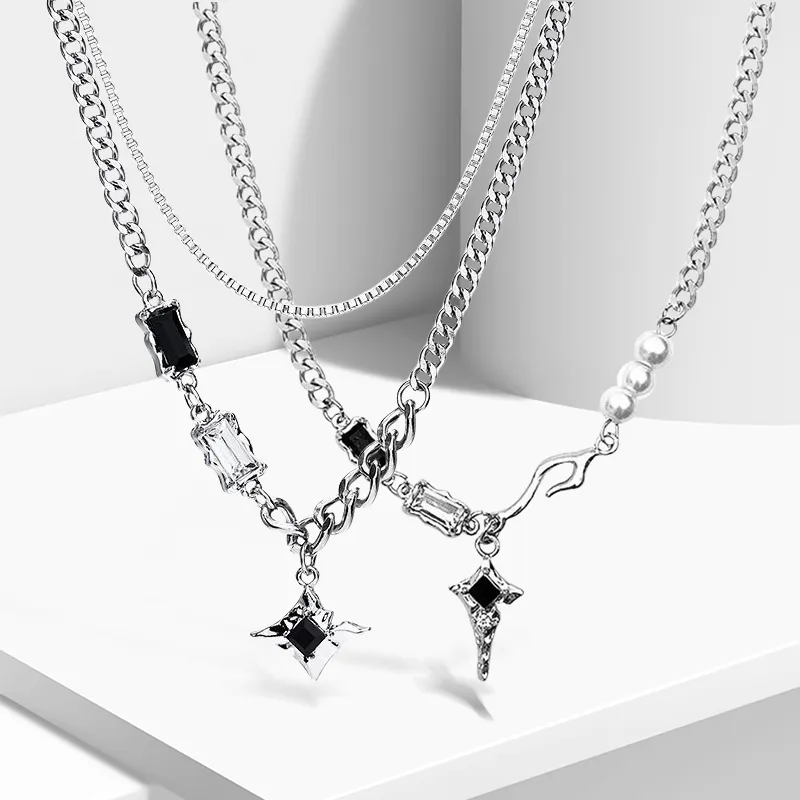 Inkopper Alloy Necklaces Unisex-4