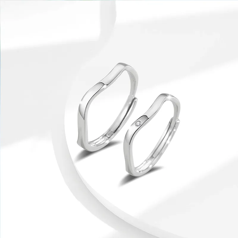 Inkopper 990 Silver Rings Unisex-5