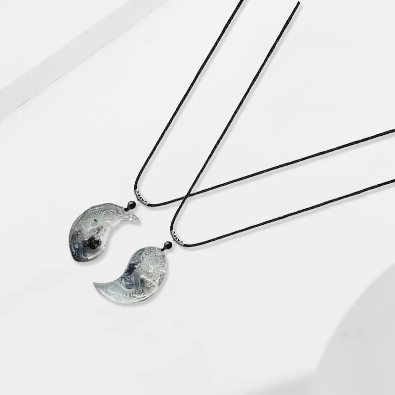 Inkopper Resin Necklaces Unisex-1