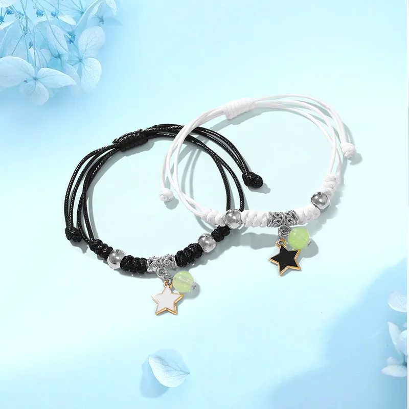 Inkopper Fabric Rope Bracelets Unisex-1
