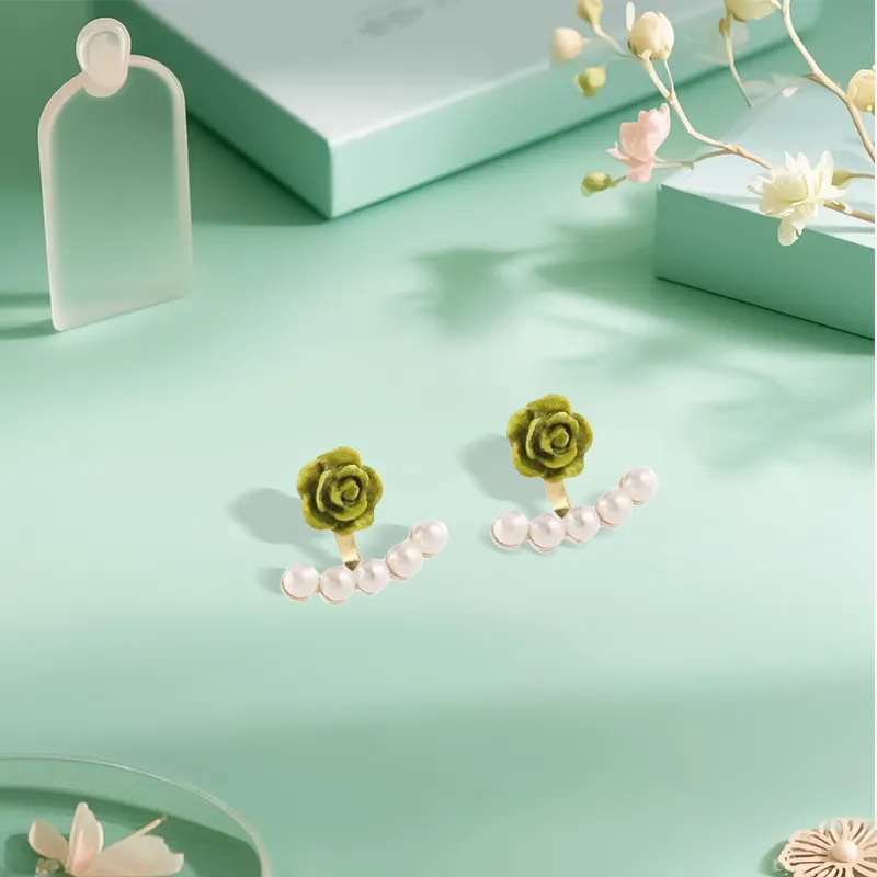 Inkopper Alloy Stud Earrings Women's-3