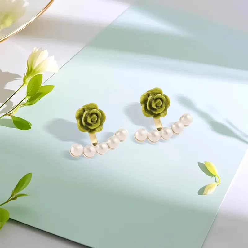 Inkopper Alloy Stud Earrings Women's-2