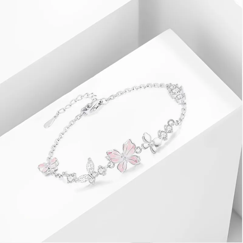 Inkopper 925 Sterling Silver Bracelets Women's-3
