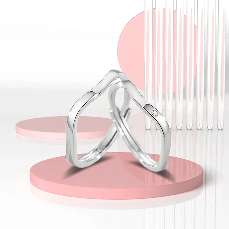 Inkopper 990 Silver Rings Unisex-3