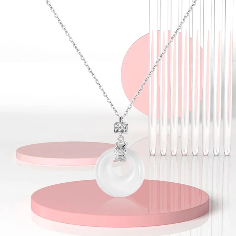 Inkopper Colored Glaze Necklaces Women's-2