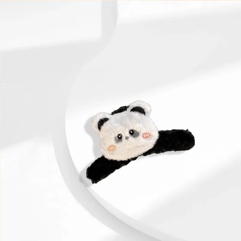 Inkopper Plush Hair Clips Women's-2