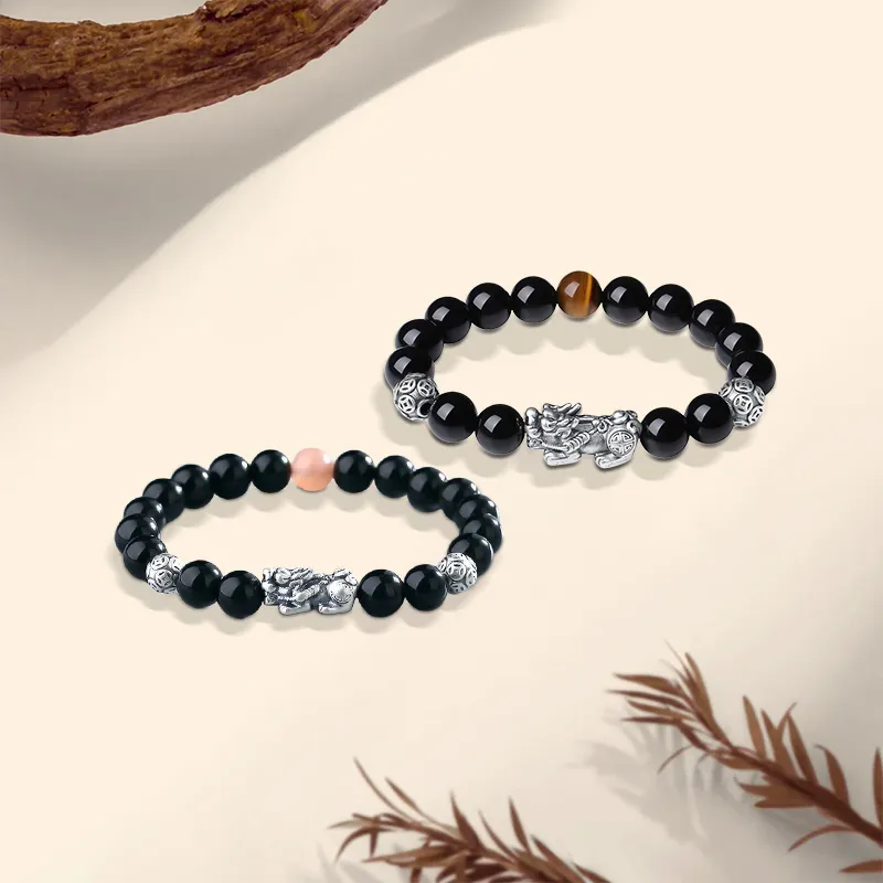 Inkopper Glass Bracelets Unisex-4