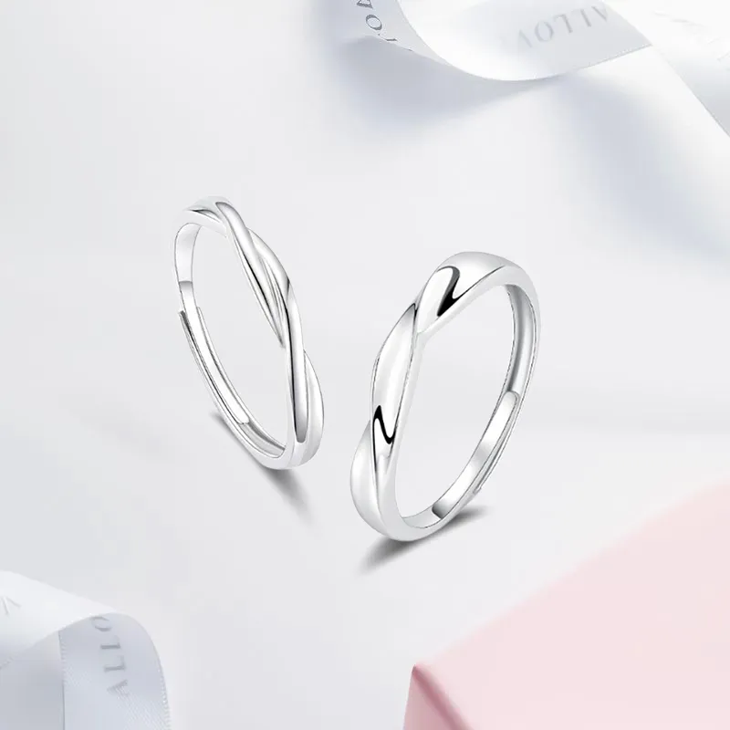 Inkopper 999 Fine Silver Rings Unisex-2