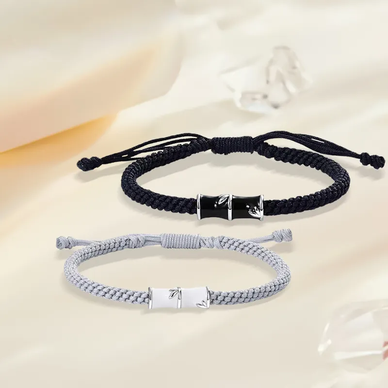 Inkopper Fabric Rope Bracelets Unisex-3