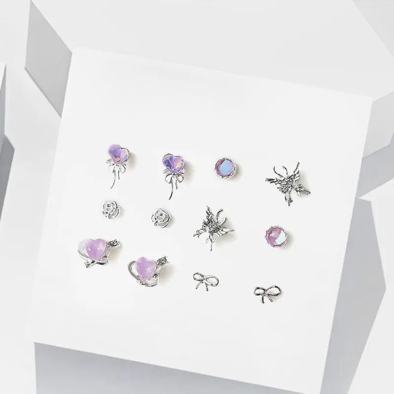 Inkopper Alloy Stud Earrings Women's-2