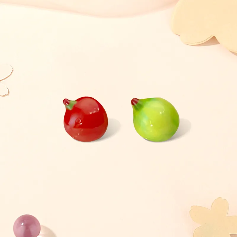Inkopper Ceramic Stud Earrings Women's-1