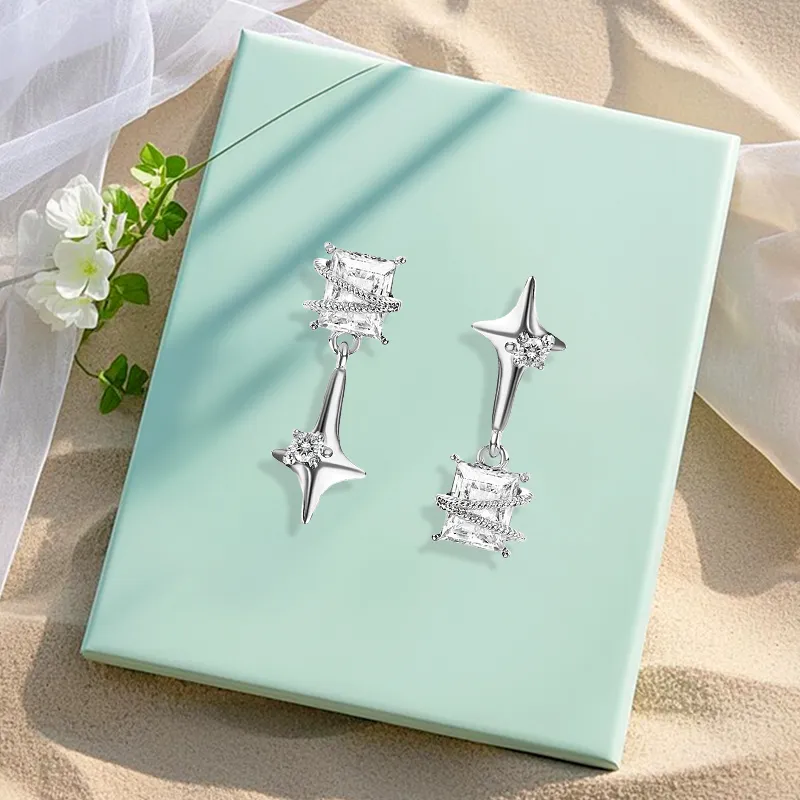 Inkopper Alloy Earrings Women's-2