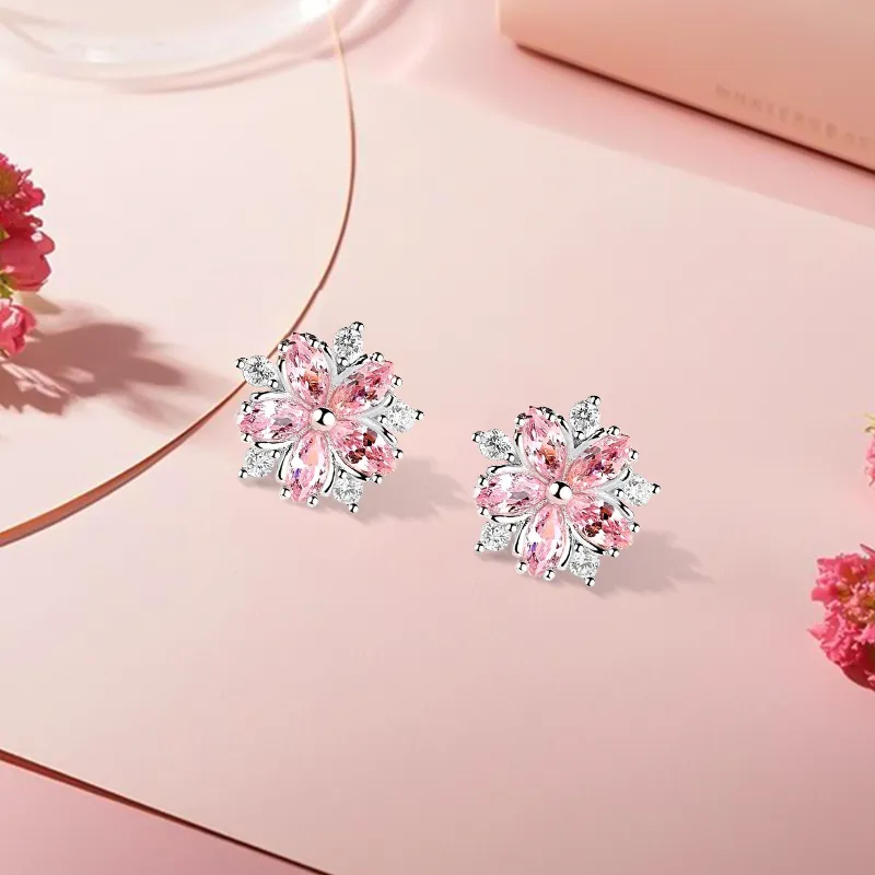 Inkopper Alloy Stud Earrings Women's-2