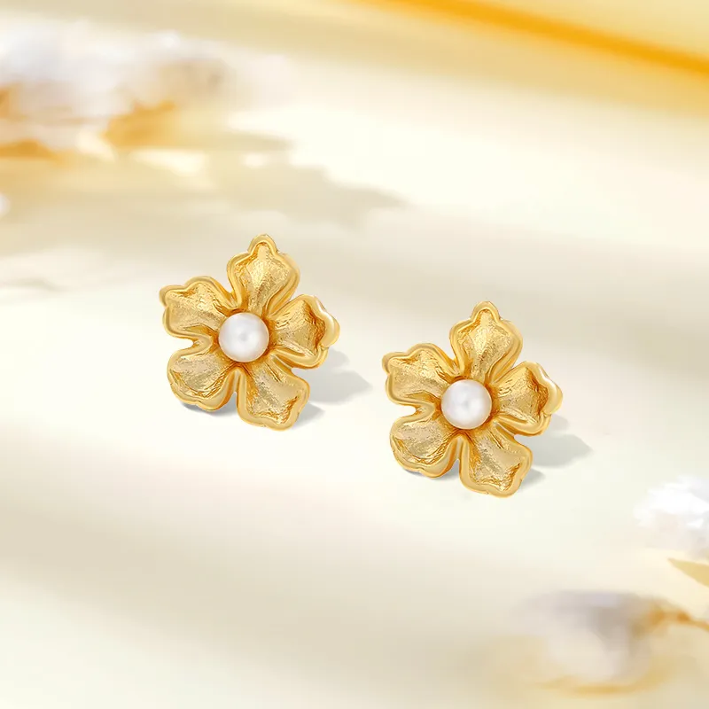 Inkopper Alloy Stud Earrings Women's-2