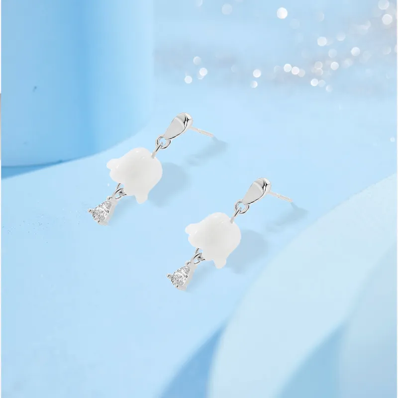 Inkopper Alloy Earrings Women's-3